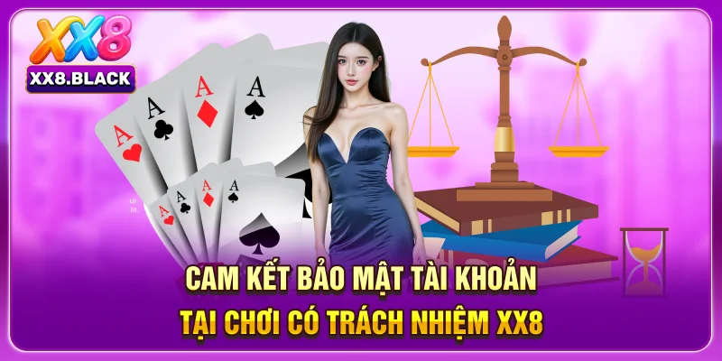 Cam kết bảo mật tài khoản tại chơi có trách nhiệm XX8